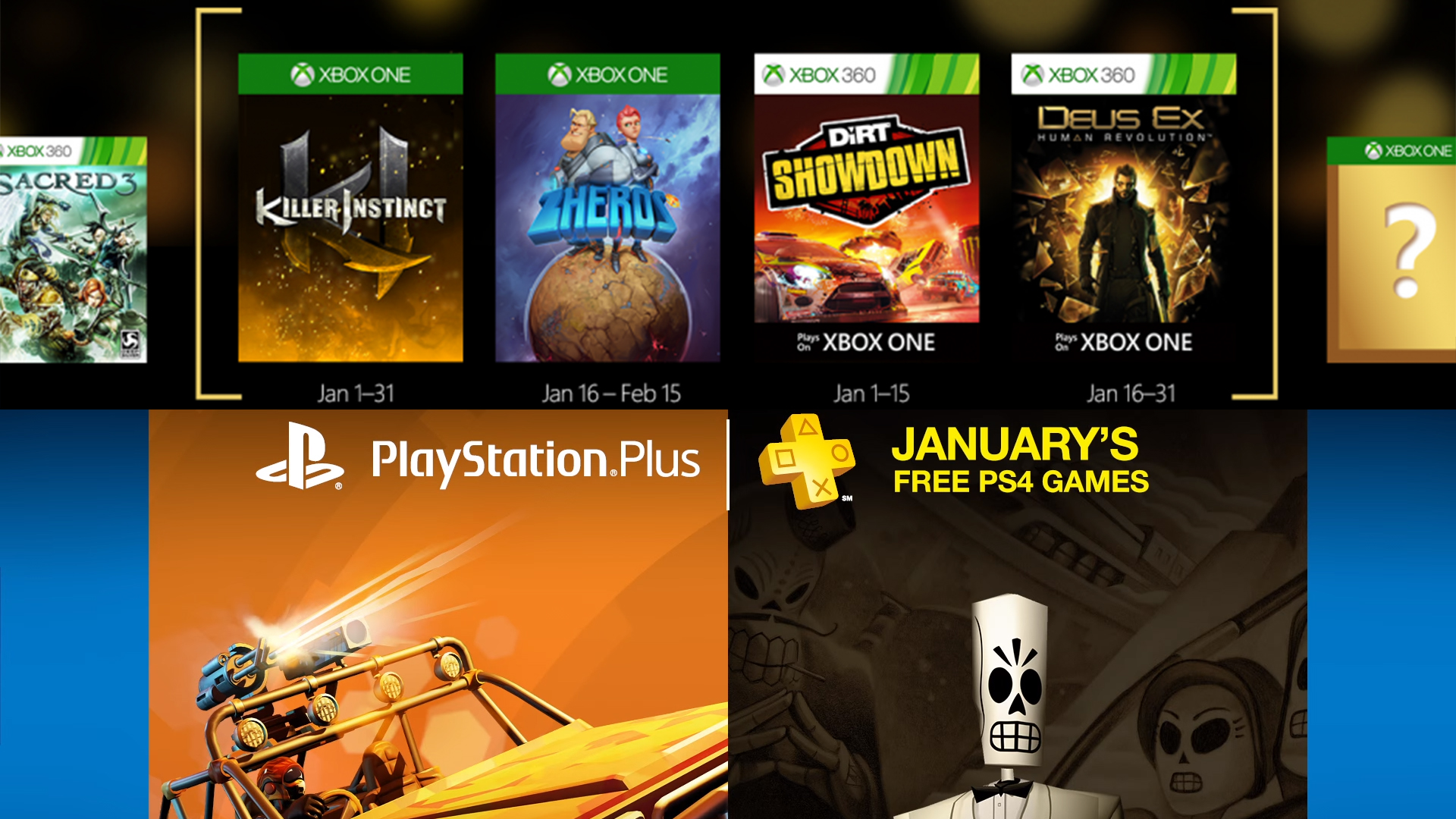 Xbox Gold Free Games February