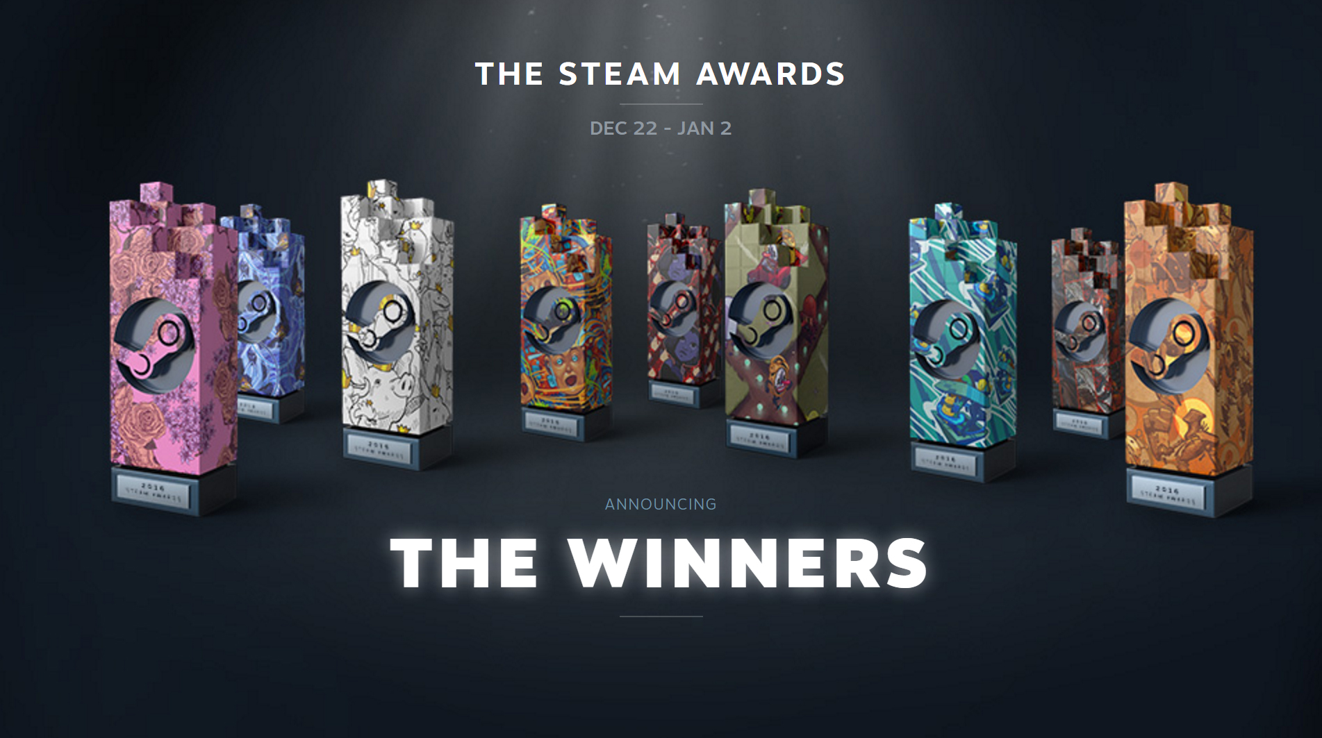 The First Ever Winners Of The Steam Awards Have Been Announced • Player HUD