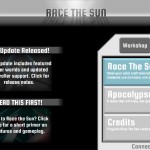 Race The Sun - Menu