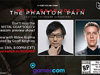 Watch The Metal Gear Solid V: The Phantom Pain Gamescom Preview Right Here