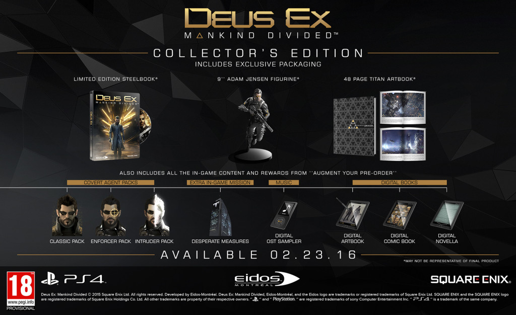 Deus Ex: Mankind Divided — Collector's Edition