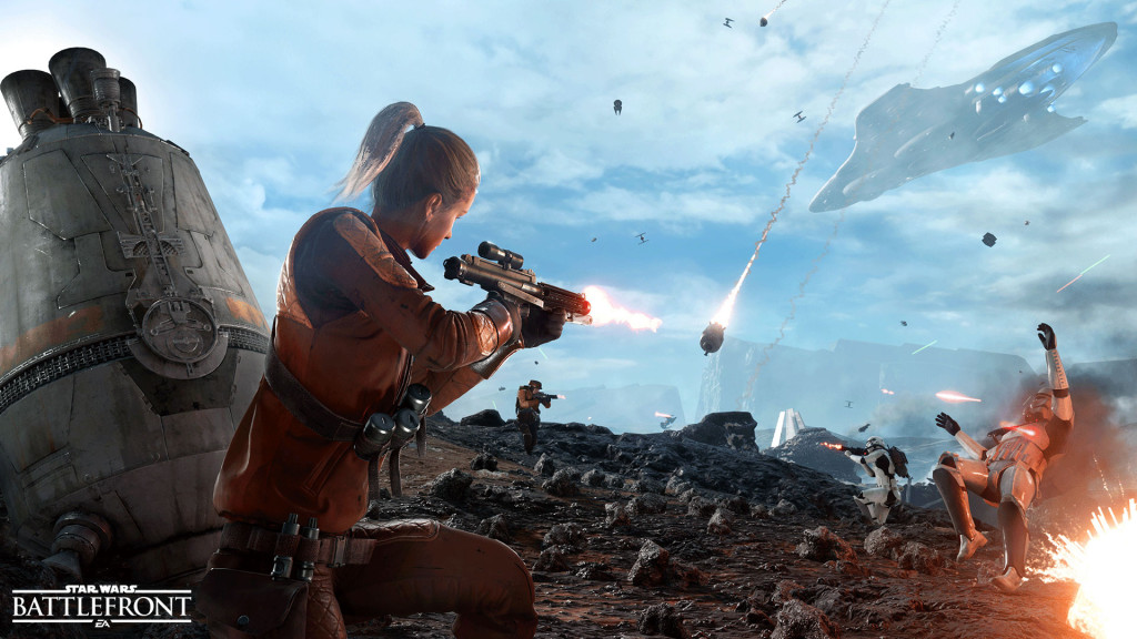 Star Wars Battlefront — Drop Zone Mode