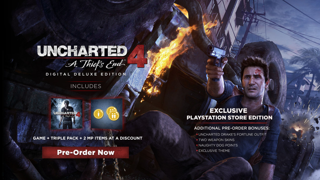 Uncharted 4: A Thief's End - Digital Deluxe Edition