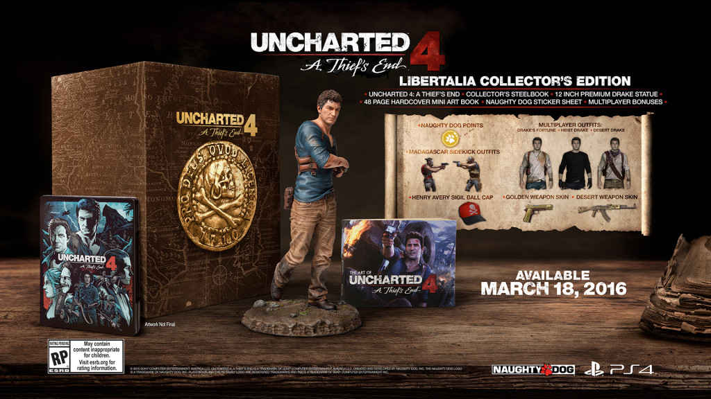 Uncharted 4: A Thief's End - Libertalia Collector's Edition