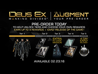 Deus Ex: Mankind Divided’s Augmented Pre-Order Program Has Been Augmented