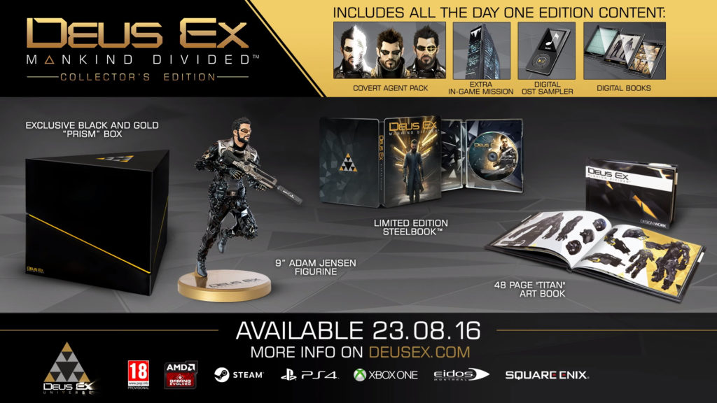 Deus Ex: Mankind Divided — Collector’s Edition