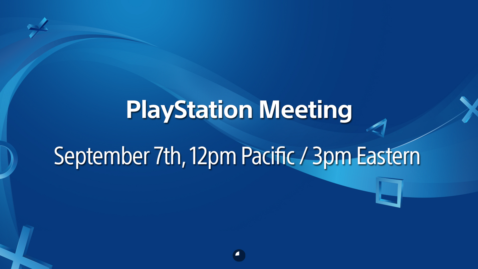Watch PlayStation's Live Meeting Right Here • Player HUD