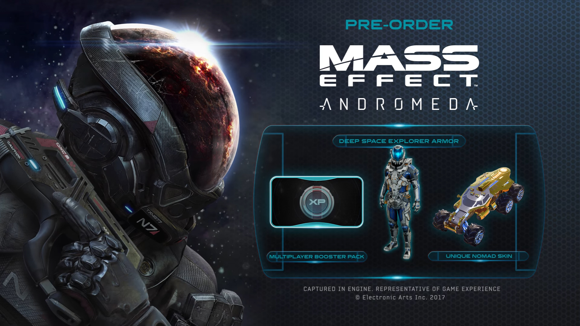 Mass Effect Andromedas Pre Order Bonuses Are Here With A Hint Of 