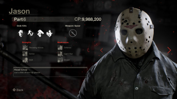 Friday The 13th: The Game — Jason Part 6