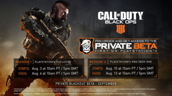Call Of Duty: Black Ops 4 — Multiplayer Beta