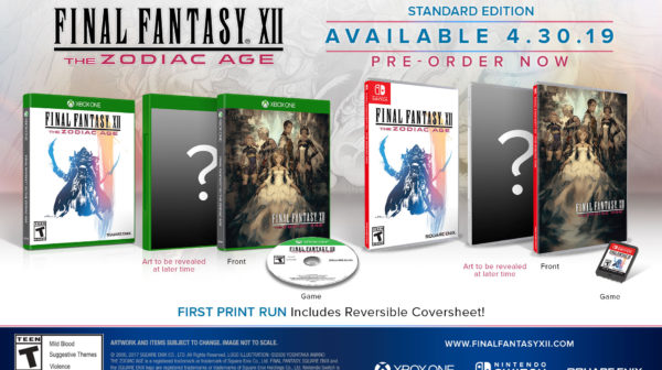 Final Fantasy XII The Zodiac Age — Box Art