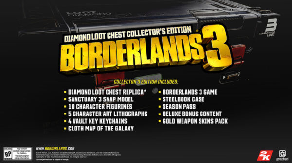 Borderlands 3 — Diamond Loot Chest Collector’s Edition