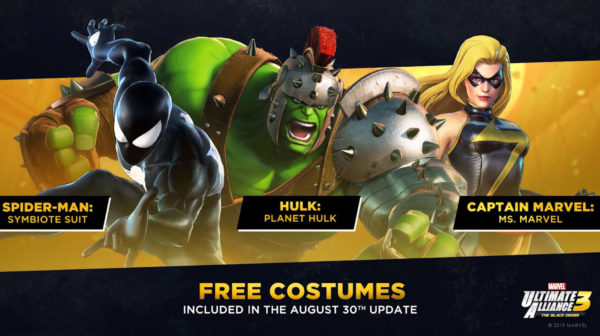 Marvel Ultimate Alliance 3: The Black Order — Free Costumes