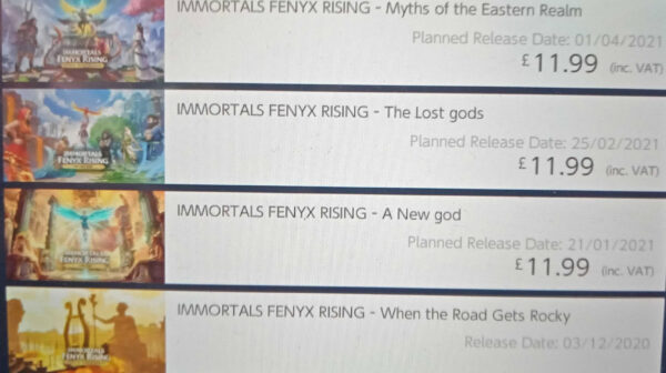 Immortals Fenyx Rising — DLC